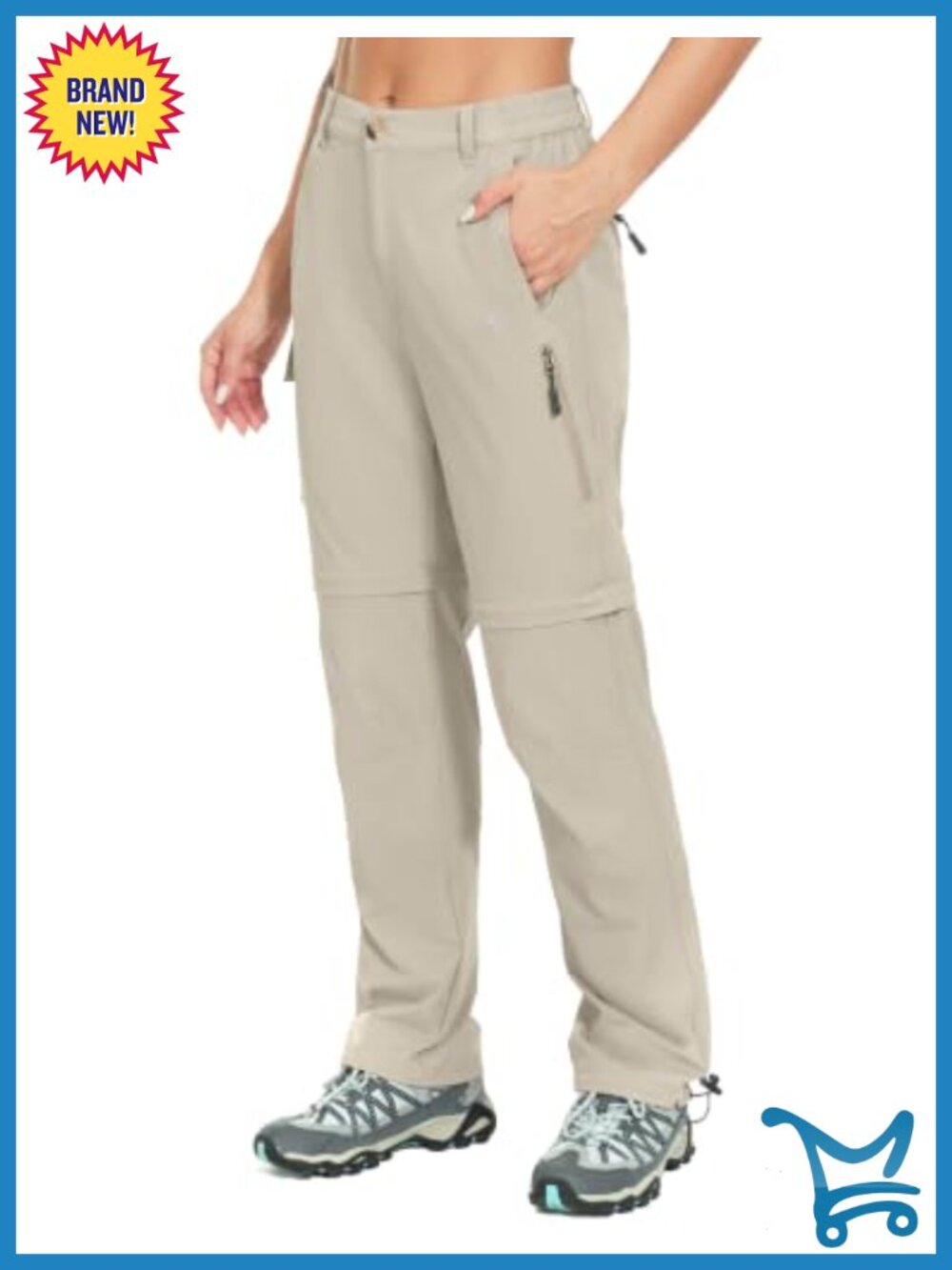 Convertible Zip Off Quick Dry Hiking Pants